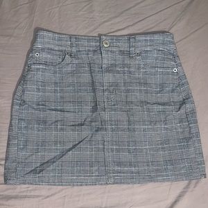 AEO High-waisted Plaid Mini Skirt